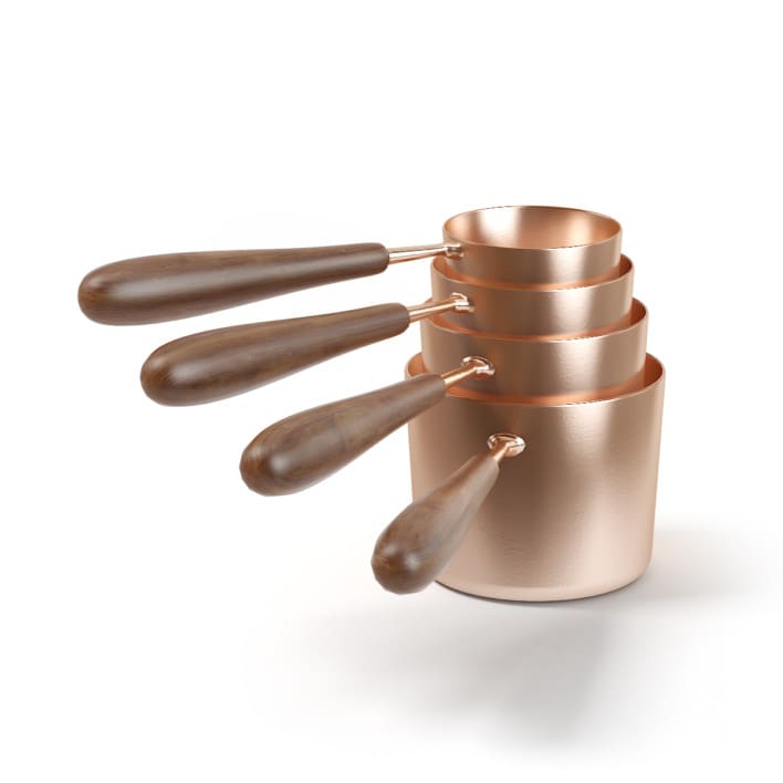 Copper Pots 3D Model