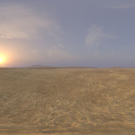 Morning Desert Desert 2 HDRI Sky