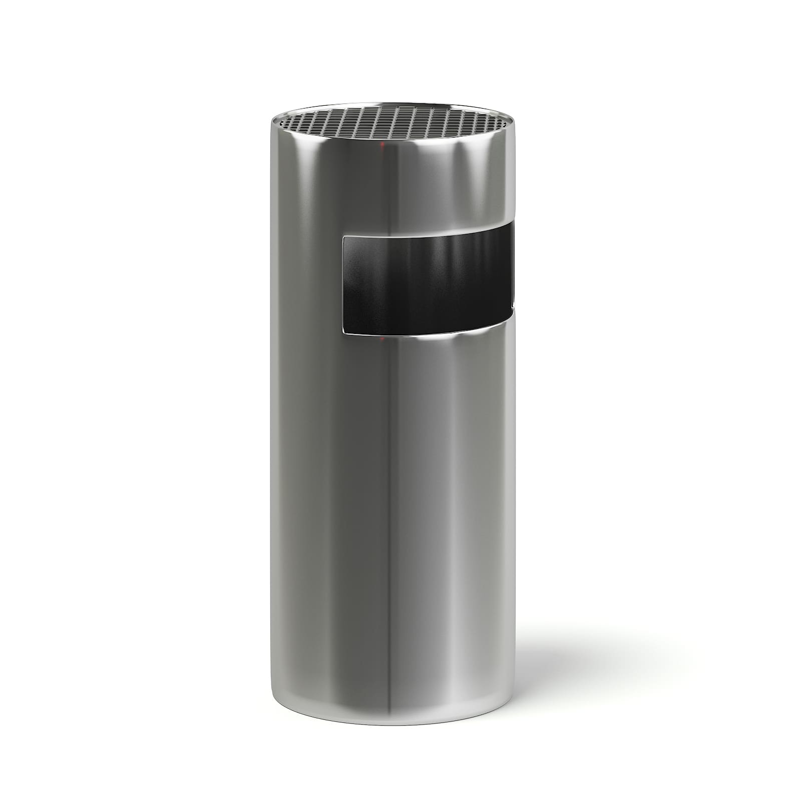 Metal Recycle Bin 3D Model (10707)