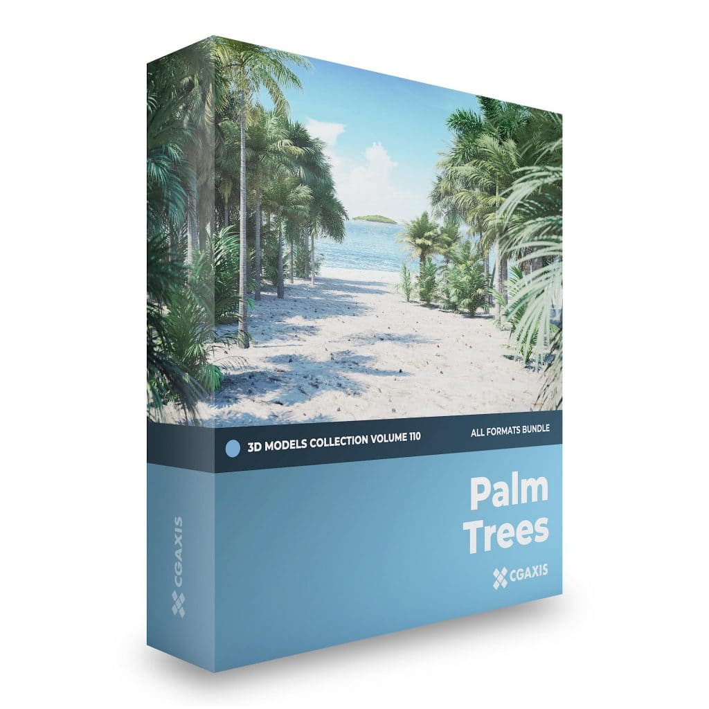 Palm Trees 3D Models Collection – Volume 110