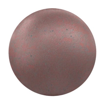 Red Painted Metal PBR Texture