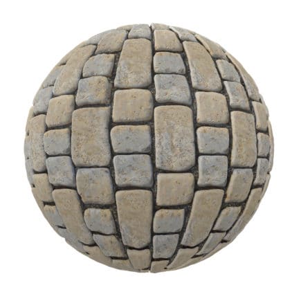 Stone Pavement PBR Texture