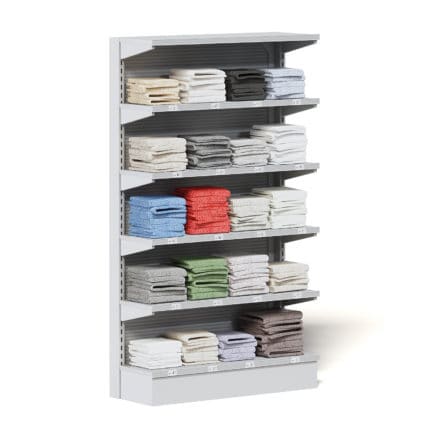 Market Shelf 3D Model - Towels
