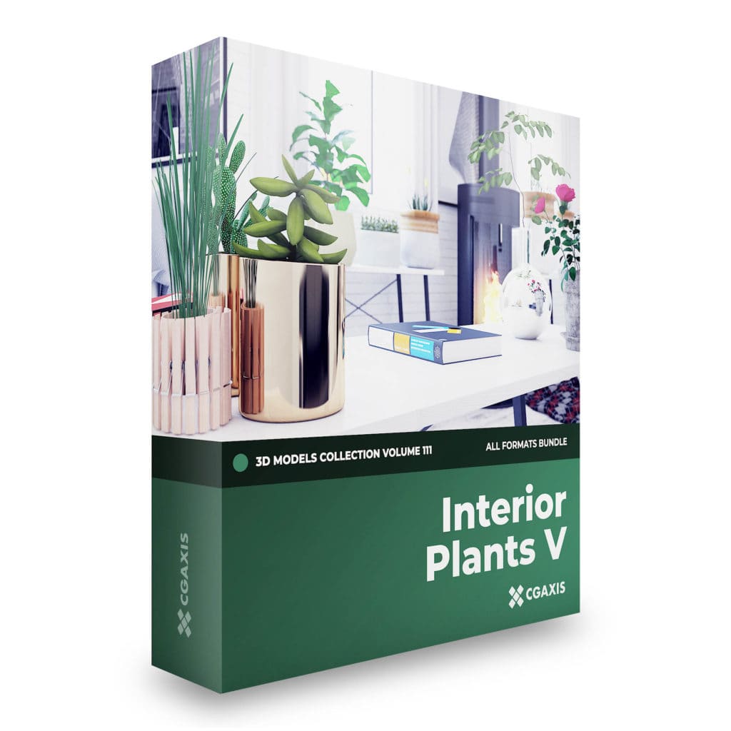 Interior Plants 3D Models Collection – Volume 111