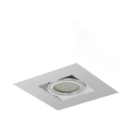 Rectangular Halogen Light 3D Model