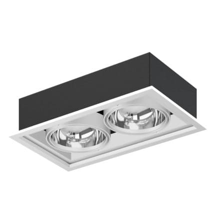 Double Ceiling Light 3D Model