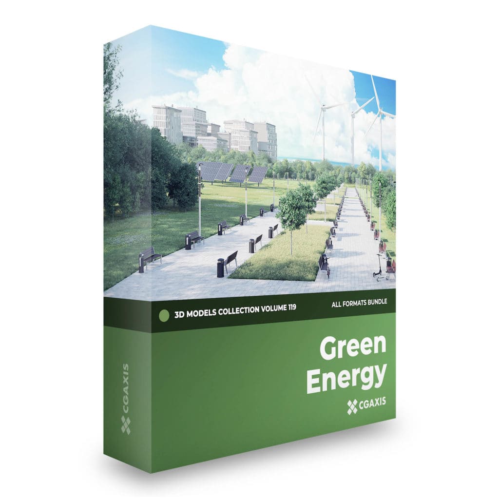 Green Energy 3D Models Collection – Volume 119