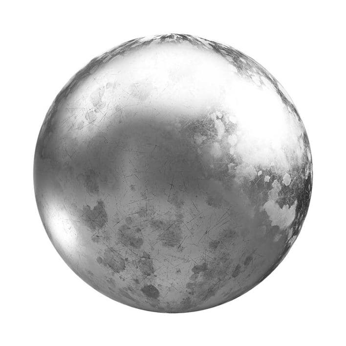 Scratched Metal PBR Texture