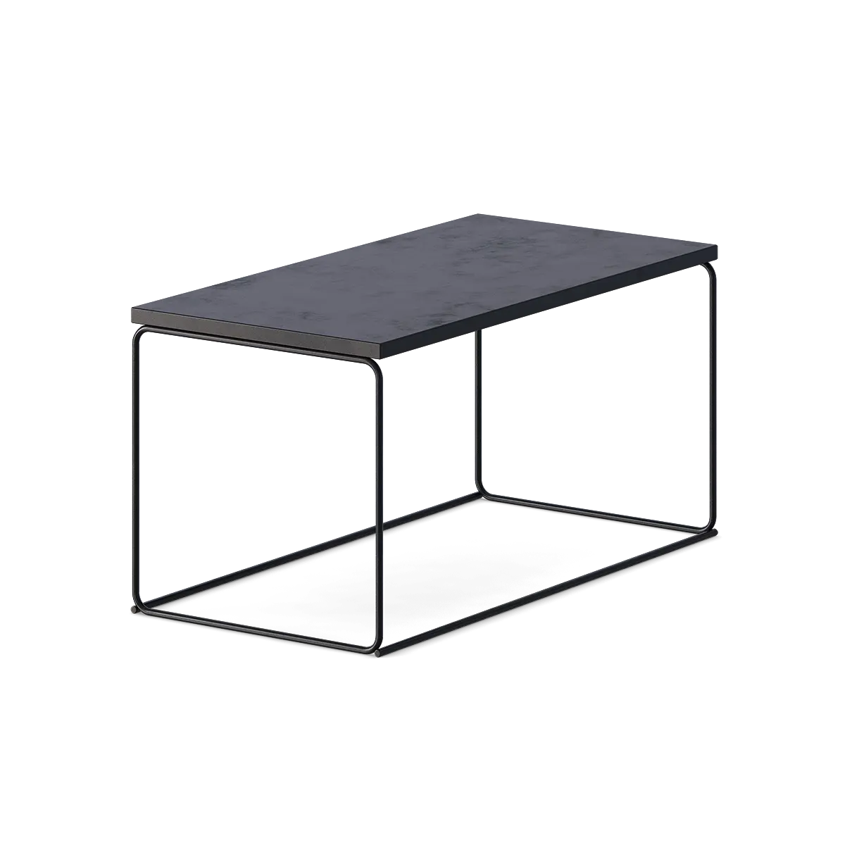Black Rectangular Modern Coffee Table