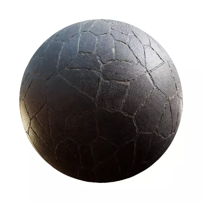 Black Dusty Large Stone Tiles (5926)