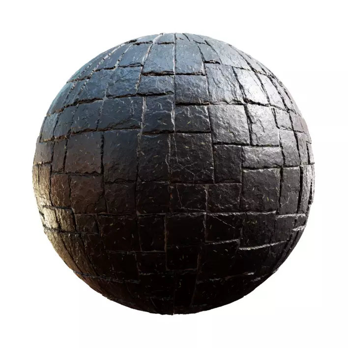 Black Stone Slabs (5969)