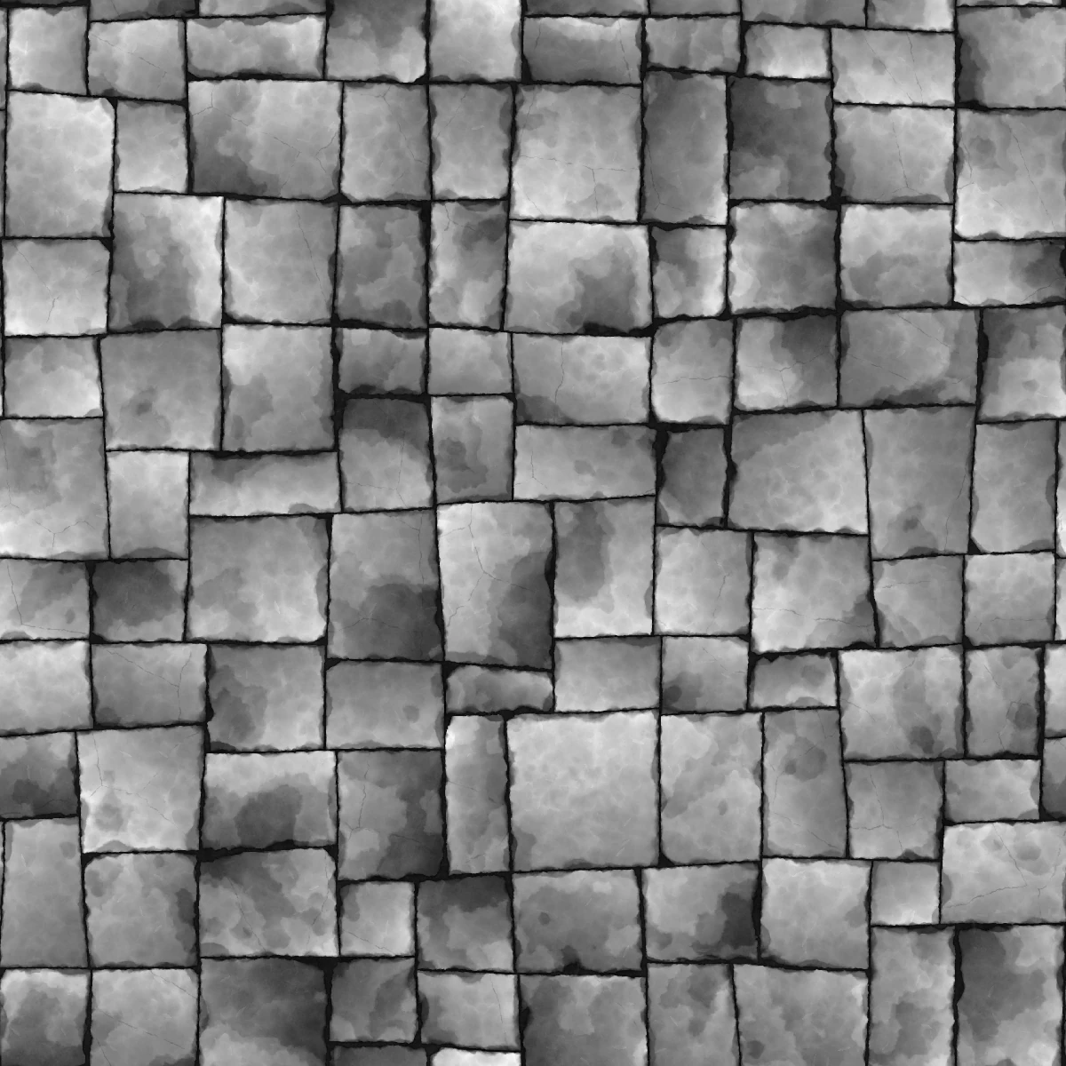 Black Stone Slabs PBR Texture