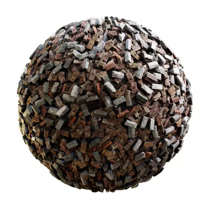 Brick Rubble (6052)