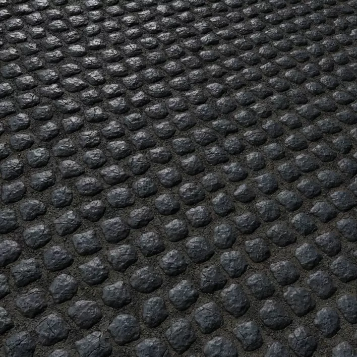 Cobblestone Pavement PBR Texture