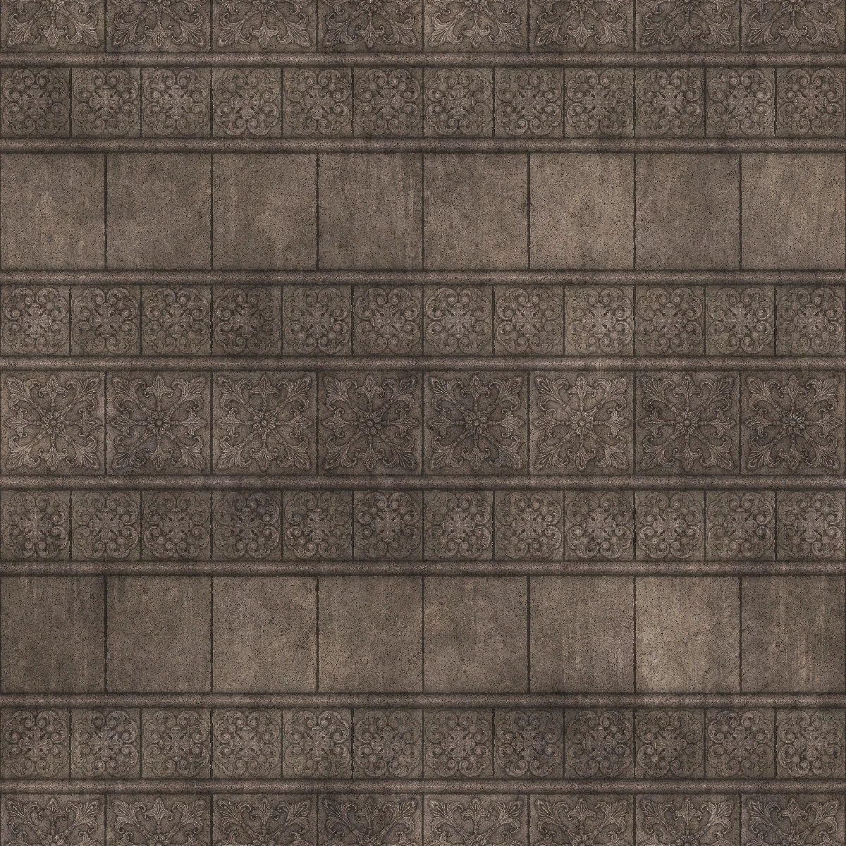 Concrete Wall With Ornaments (5984) - Image 4