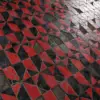 Damaged Red Black Tiles (6083) - Image 2