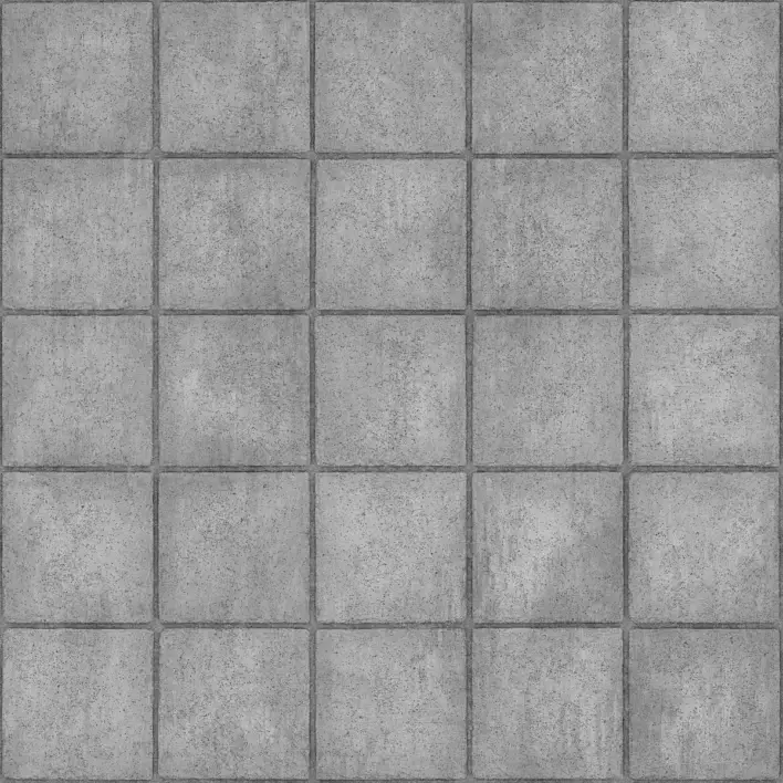 Dark Concrete Blocks PBR Texture