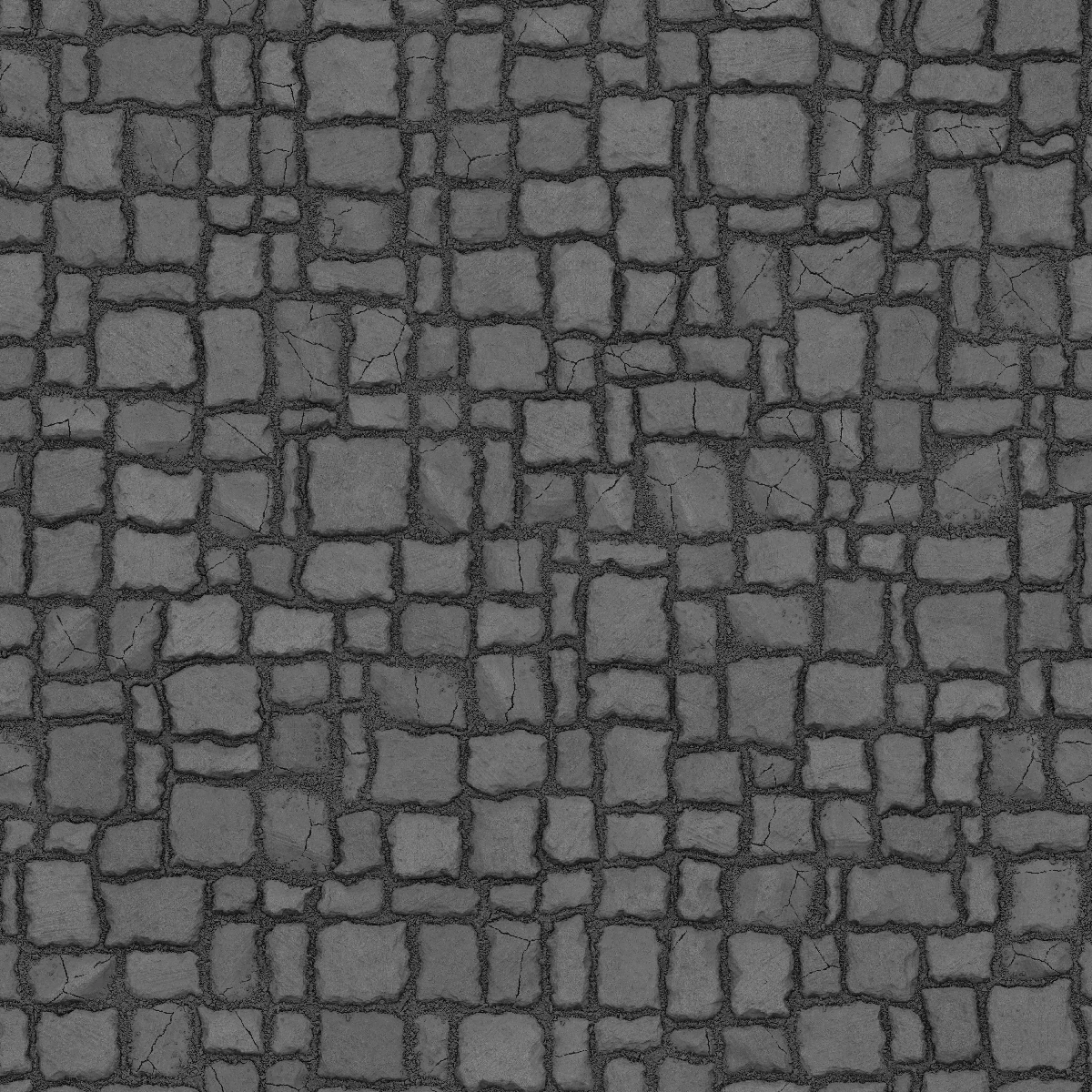 Grey Stone Pavement Pbr Texture