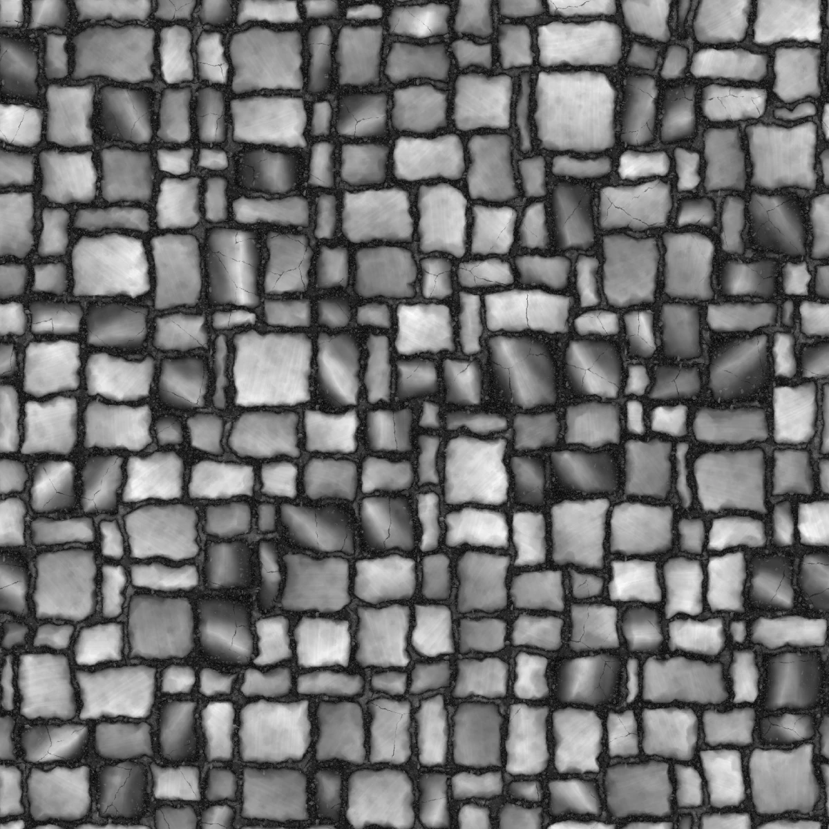 Grey Stone Pavement Pbr Texture