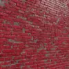 Red Painted Brick Wall (5961) - Image 2