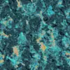 Cyan And Gold Marble (6107) - Image 4