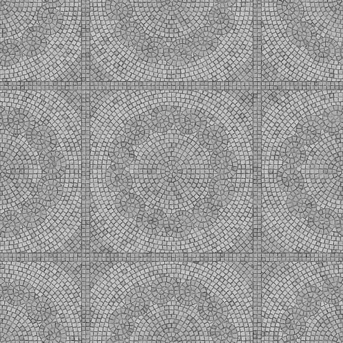 Grey Ceramic Floor Tiles PBR Texture