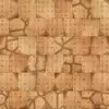 Stylized Egyptian Stone Wall (6142) - Image 4