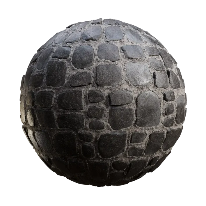 Black Stone Slabs (6208)