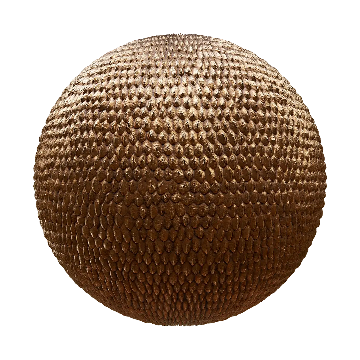 Golden Dragon Egg PBR Texture