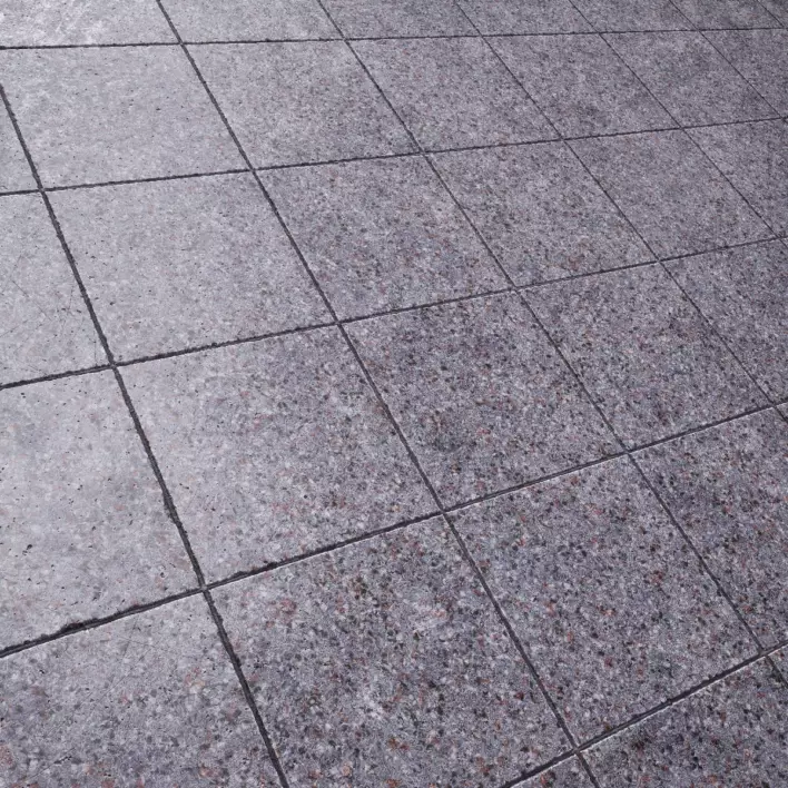 Grey Granite Tiles PBR Texture