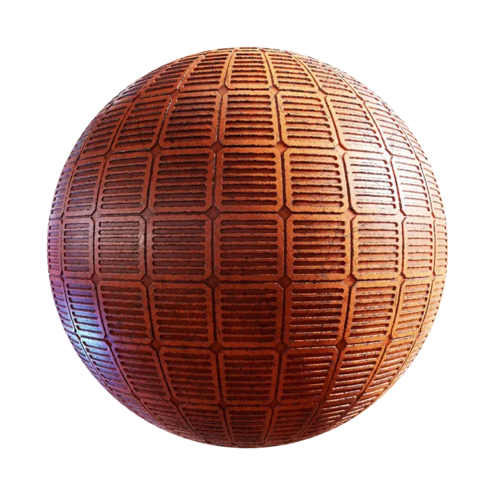 Orange Spaceship Floor (6260)
