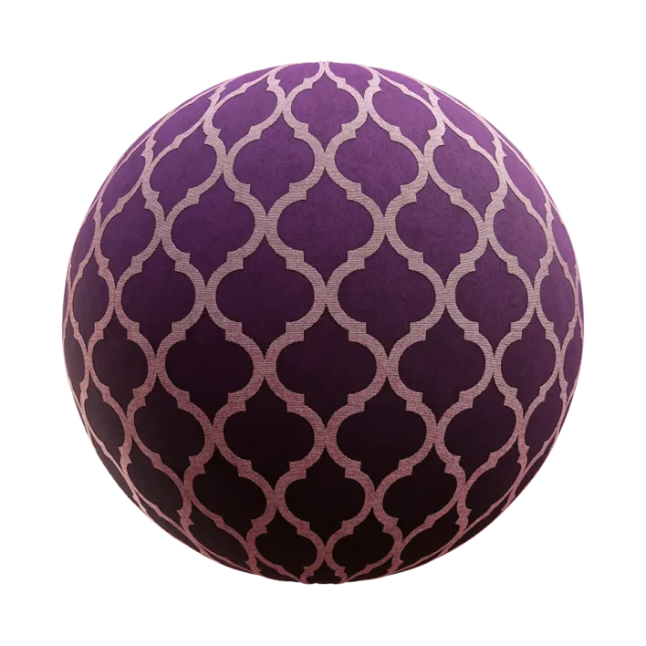 Purple Roman Fabric (6262)