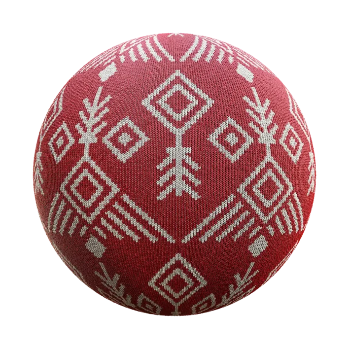 Red White Holiday Knit (6235)
