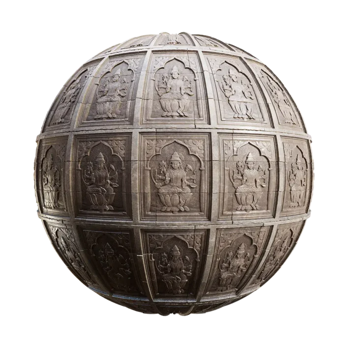 Stone Wall Relief (6218)