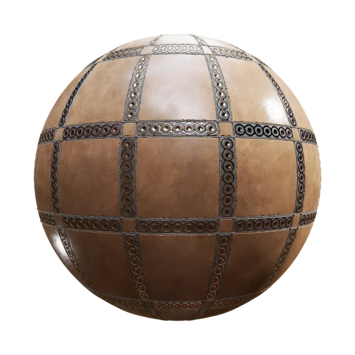 Stylized Brown Floor Tiles (6290)