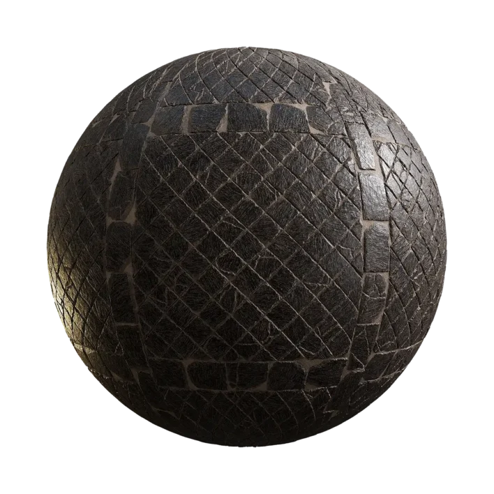 Very Old Floor Stone Tiles (6202)