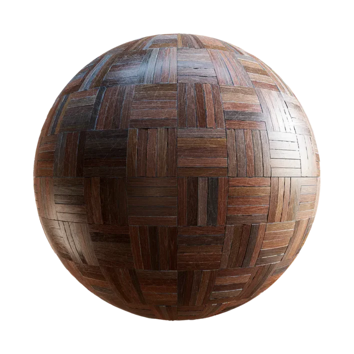 Basket Weave Scratched Parquet (6316)