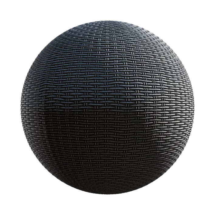 Black Woven Rope (6408)