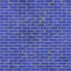 Blue Painted Brick Wall (6340) - Image 4