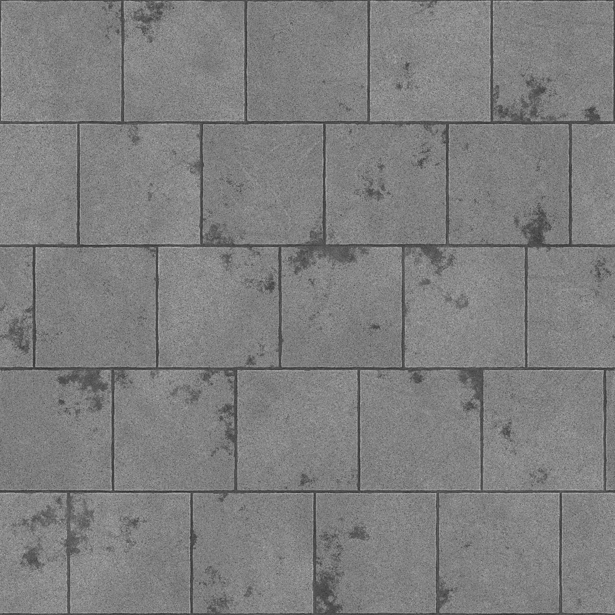 Dark Concrete Pavement PBR Texture