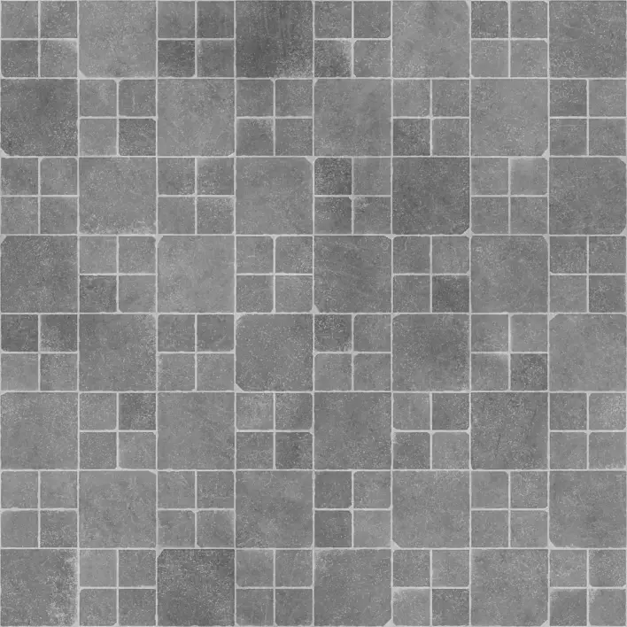 Dusty Stone Tiles PBR Texture