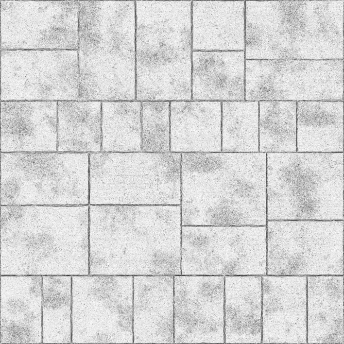 Large Irregular Concrete Pavement PBR Texture