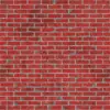 Red Painted Brick Wall (6341) - Image 4