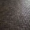 Black Herringbone Stone Pavement 6458 - Image 2