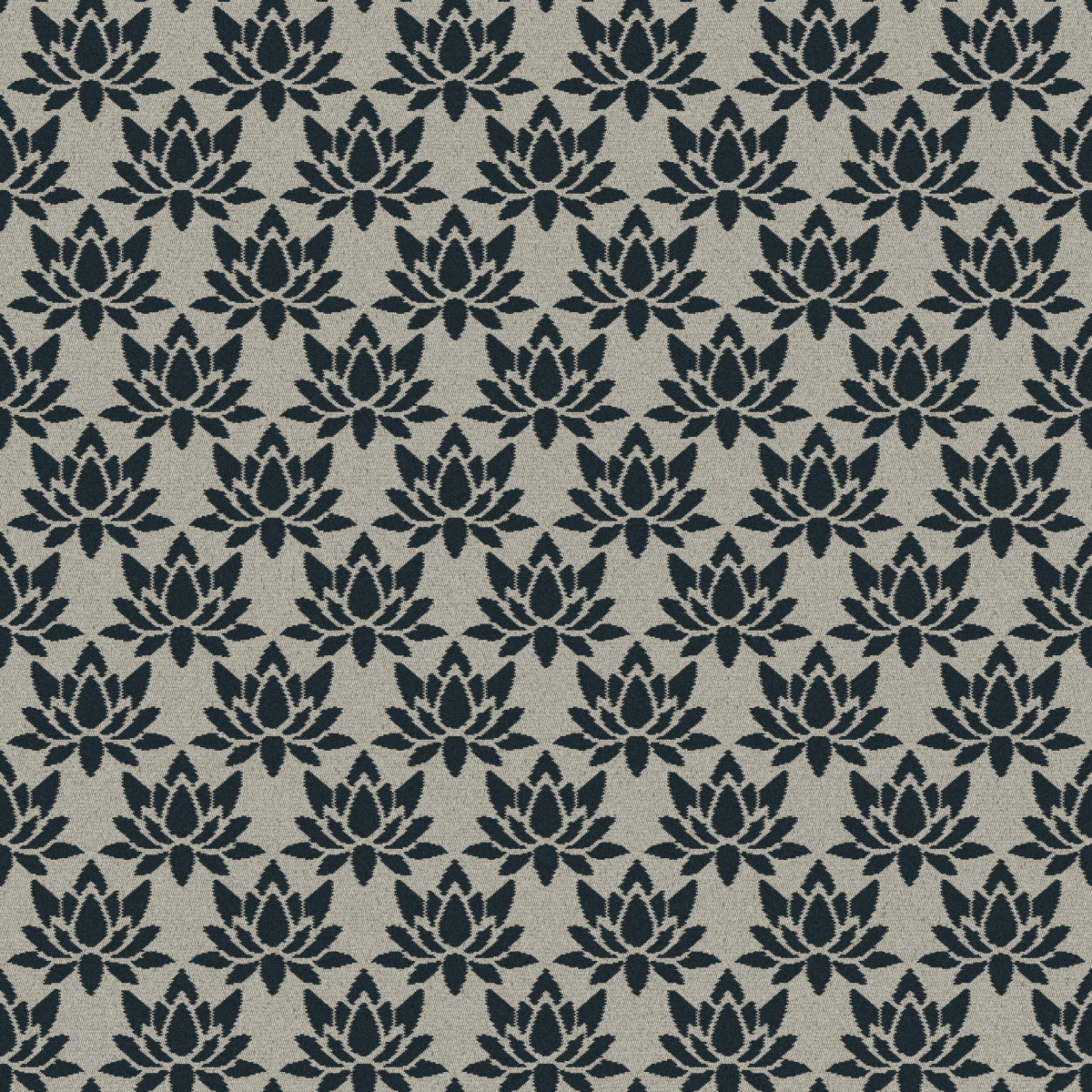 Patterned Blue White Fabric (6444) - Image 4