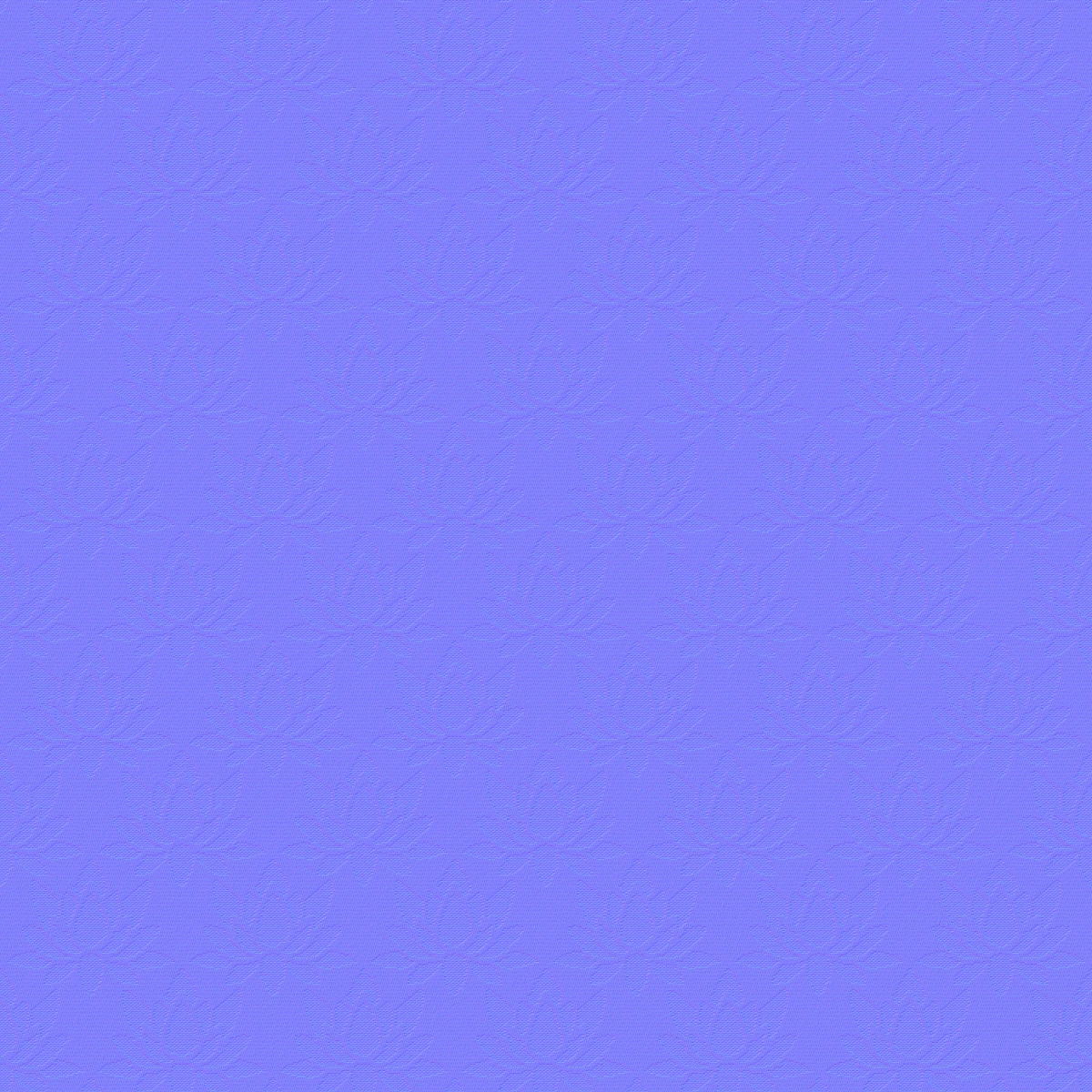 Patterned Blue White Fabric PBR Texture