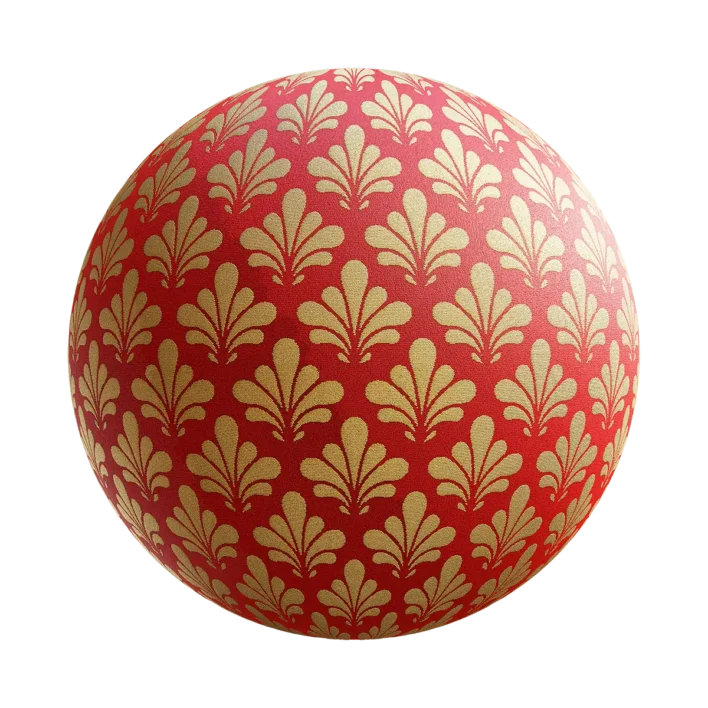 Patterned Red Gold (6445)