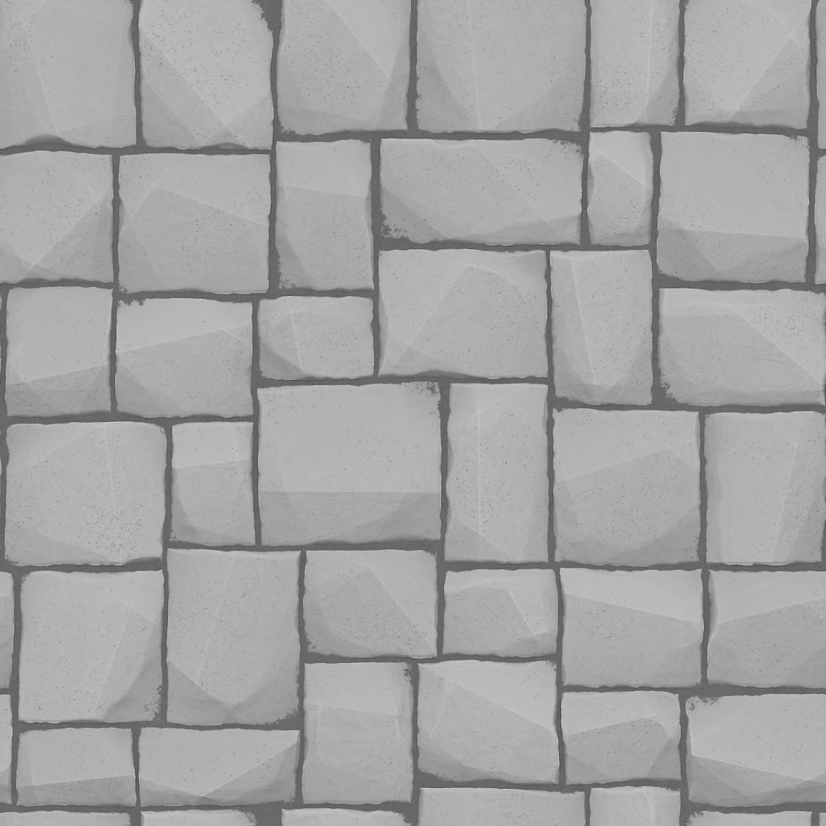 Stylized Stone Wall PBR Texture