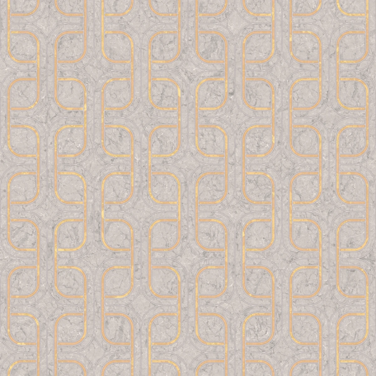 White Gold Art Deco Tiles 6464 - Image 4