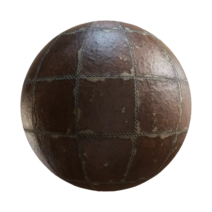 Damaged Stitched Leather 6484
